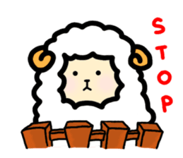 CUTE LAMB sticker #11486573