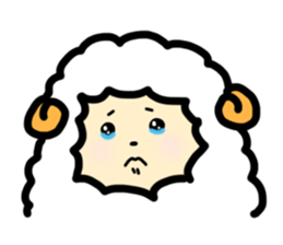 CUTE LAMB sticker #11486575