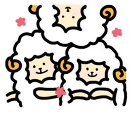 CUTE LAMB sticker #11486580