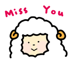 CUTE LAMB sticker #11486585