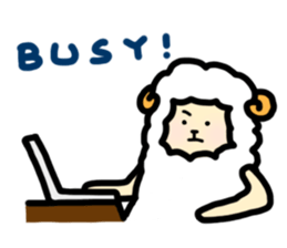 CUTE LAMB sticker #11486589