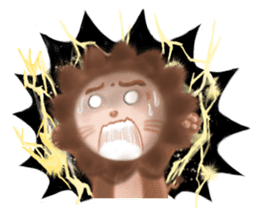 The colorful world of Little Lion Ver.2 sticker #11486600