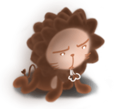 The colorful world of Little Lion Ver.2 sticker #11486622