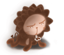 The colorful world of Little Lion Ver.2 sticker #11486622