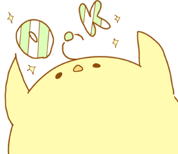 a chubby chick sticker #11486873