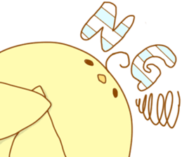 a chubby chick sticker #11486874