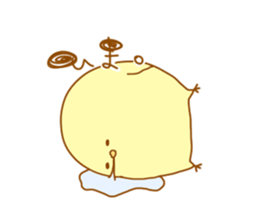 a chubby chick sticker #11486886