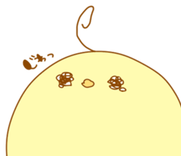 a chubby chick sticker #11486888