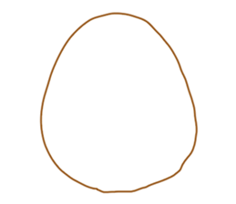 a chubby chick sticker #11486903