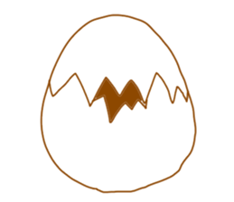 a chubby chick sticker #11486905