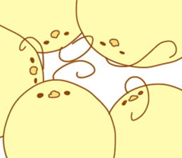 a chubby chick sticker #11486908