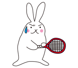 my pace tennis rabbit 2 sticker #11487360