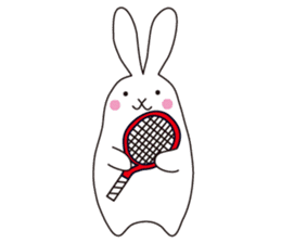 my pace tennis rabbit 2 sticker #11487363