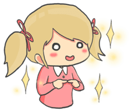 Fiya the Cute Little Girl sticker #11487673