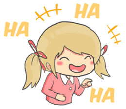 Fiya the Cute Little Girl sticker #11487675