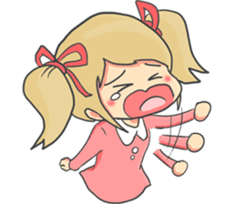 Fiya the Cute Little Girl sticker #11487682