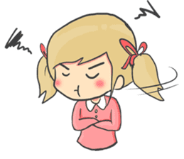 Fiya the Cute Little Girl sticker #11487685