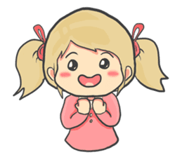 Fiya the Cute Little Girl sticker #11487689