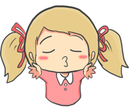 Fiya the Cute Little Girl sticker #11487692