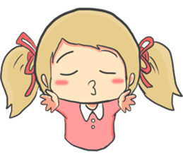 Fiya the Cute Little Girl sticker #11487692