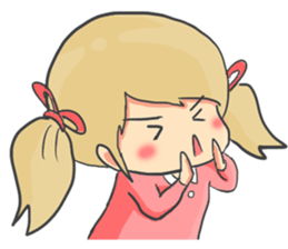 Fiya the Cute Little Girl sticker #11487698