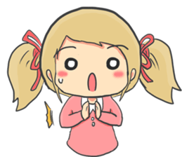 Fiya the Cute Little Girl sticker #11487700