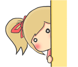 Fiya the Cute Little Girl sticker #11487704