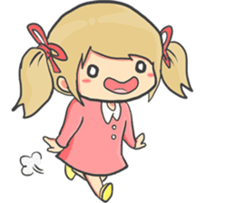 Fiya the Cute Little Girl sticker #11487710