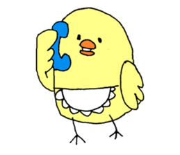 Chick mom sticker #11487899