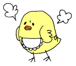 Chick mom sticker #11487901