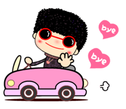 Osmanthus of moon 2 sticker #11488010