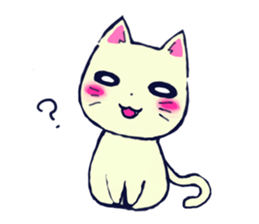 Daily life of the cat . sticker #11488244