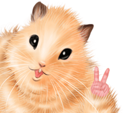 mohu mohu hamster sticker #11488753