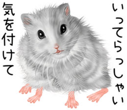 mohu mohu hamster sticker #11488781