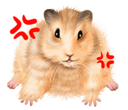 mohu mohu hamster sticker #11488786