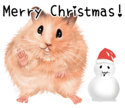 mohu mohu hamster sticker #11488788