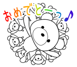 Feelings of bear! sticker #11488939