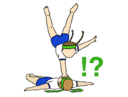 New Gymnastic formation 2 sticker #11489109