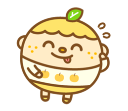 Apple-chan and pear-kun sticker #11489433