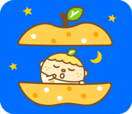 Apple-chan and pear-kun sticker #11489439