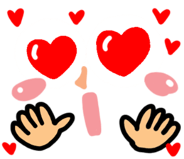 Big simple reaction 14. sticker #11489638