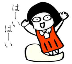 Hanako who is Showa 3. sticker #11489675