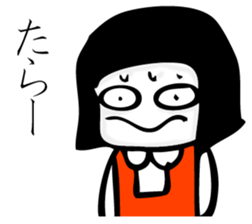 Hanako who is Showa 3. sticker #11489698