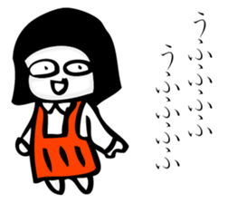 Hanako who is Showa 3. sticker #11489708