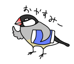 Three Birds -- close friends ?? -- sticker #11489833