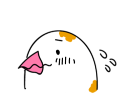 Three Birds -- close friends ?? -- sticker #11489841