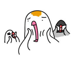 Three Birds -- close friends ?? -- sticker #11489843