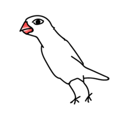 Three Birds -- close friends ?? -- sticker #11489846