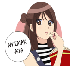 Adorable Days: Risa sticker #11489914