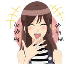 Adorable Days: Risa sticker #11489919